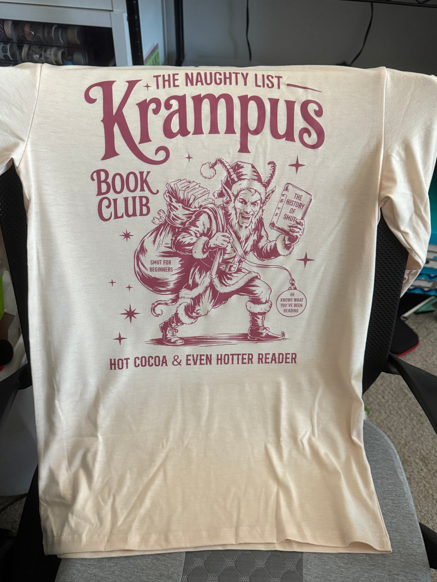 Krampus Book Club Long-sleeve