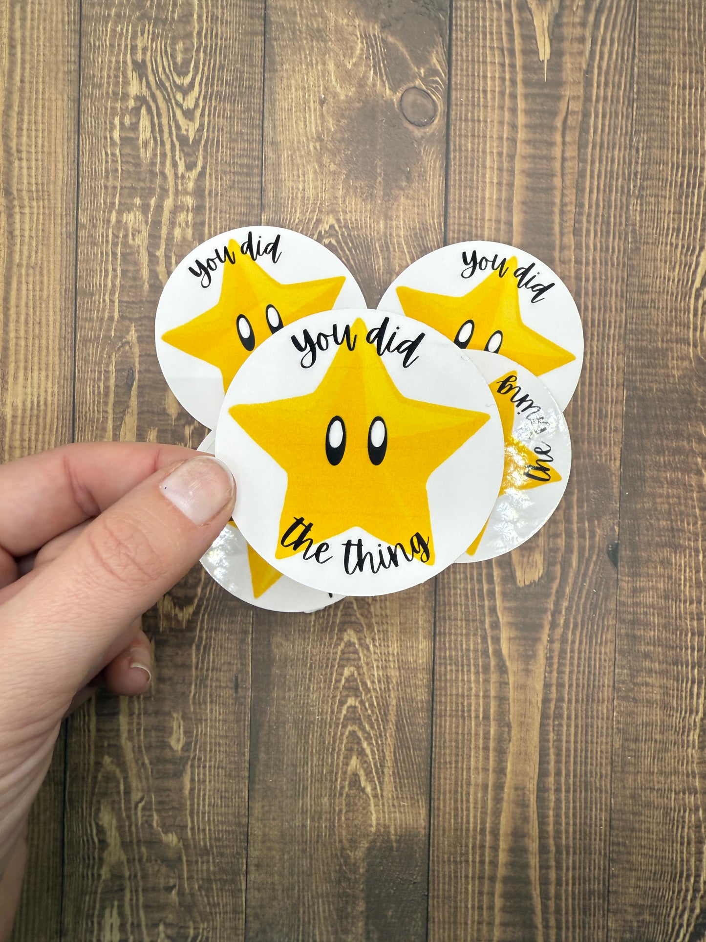 You Did the Thing Sticker