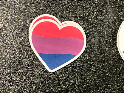 Pride Heart Stickers
