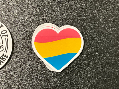 Pride Heart Stickers