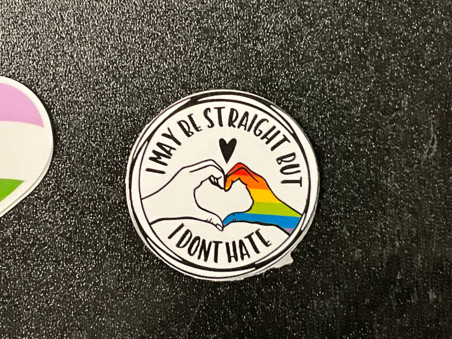 Pride Heart Stickers