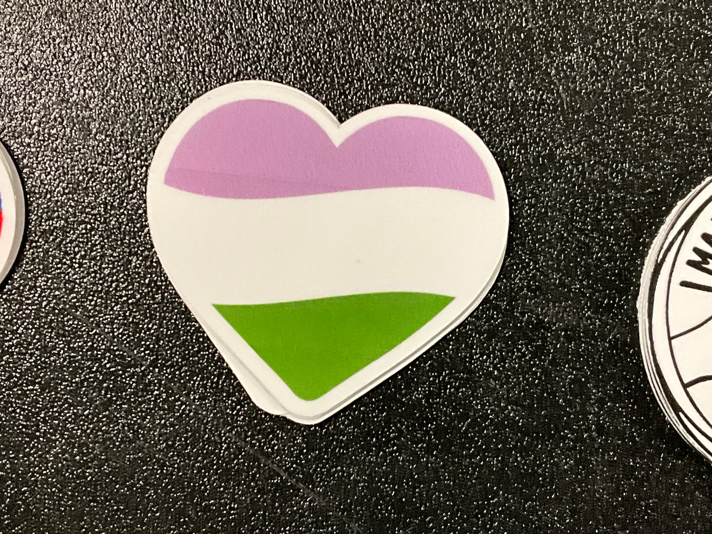 Pride Heart Stickers
