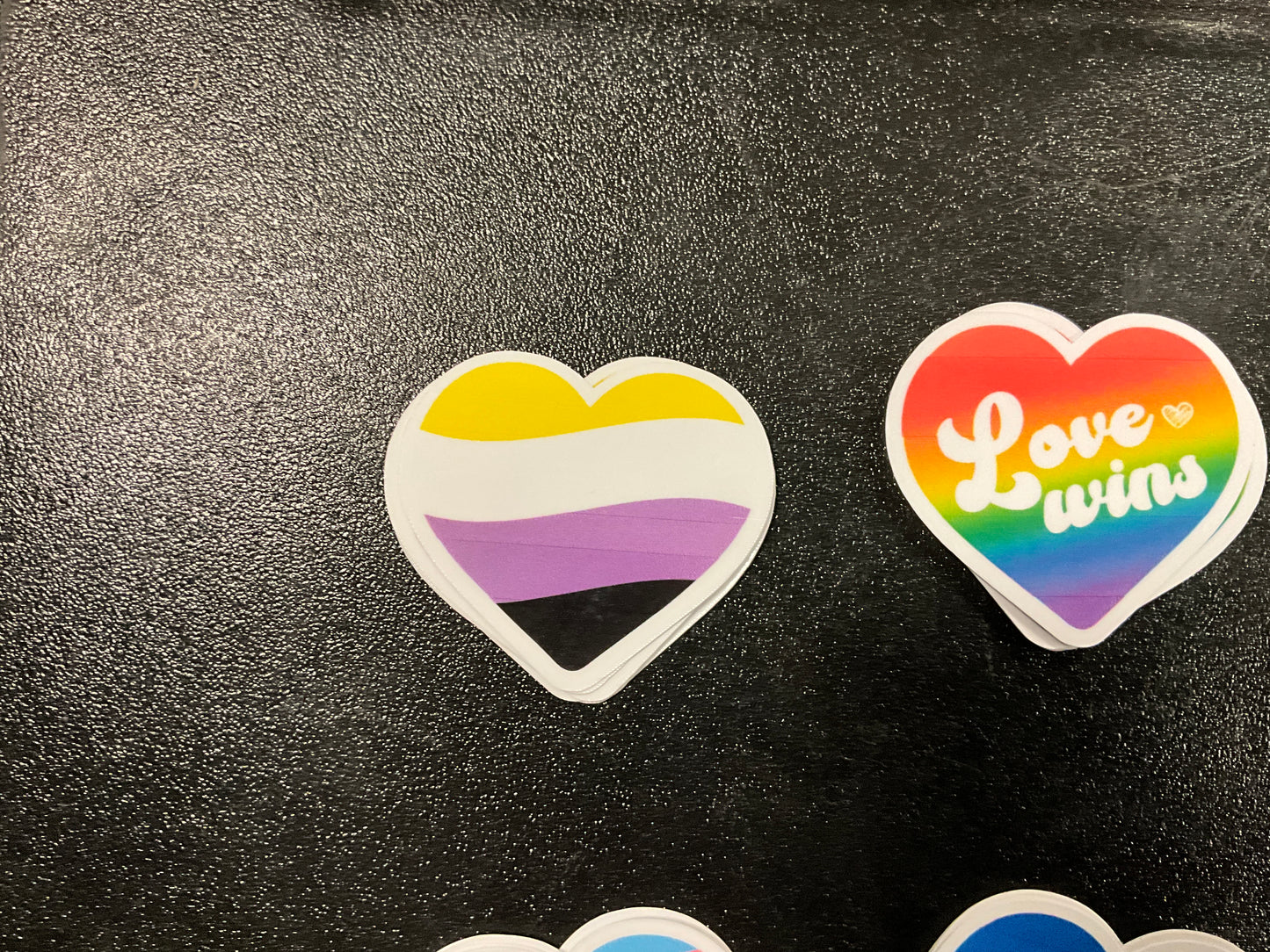 Pride Heart Stickers