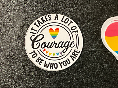 Pride Heart Stickers