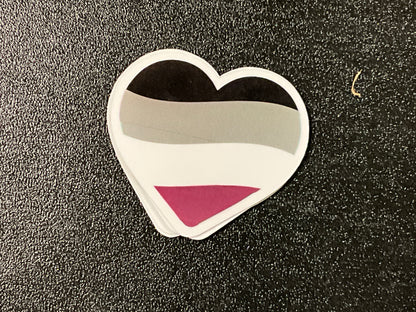 Pride Heart Stickers