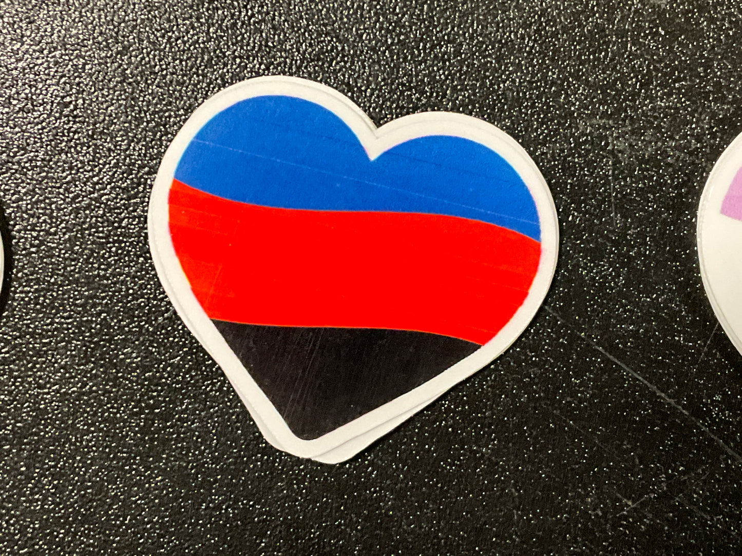 Pride Heart Stickers