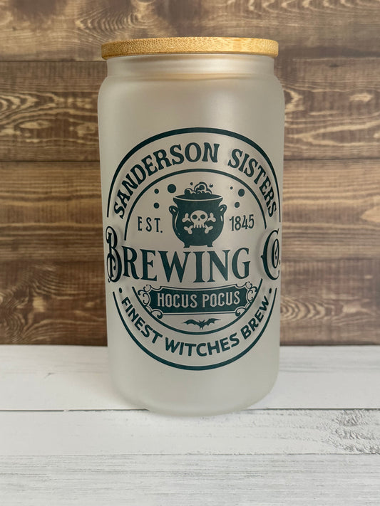 16 oz. Sanderson Brewing Company Glass Can Cup
