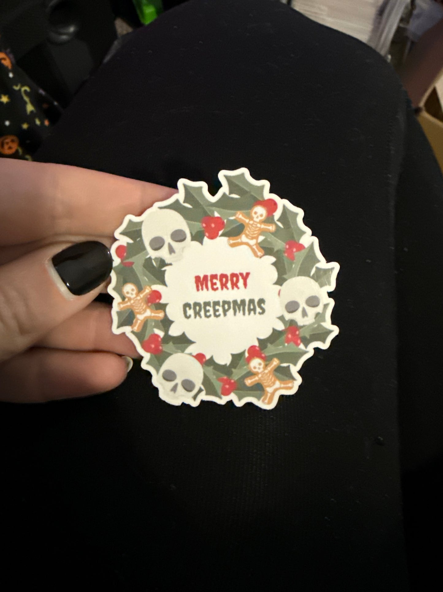 Merry Creepmas sticker